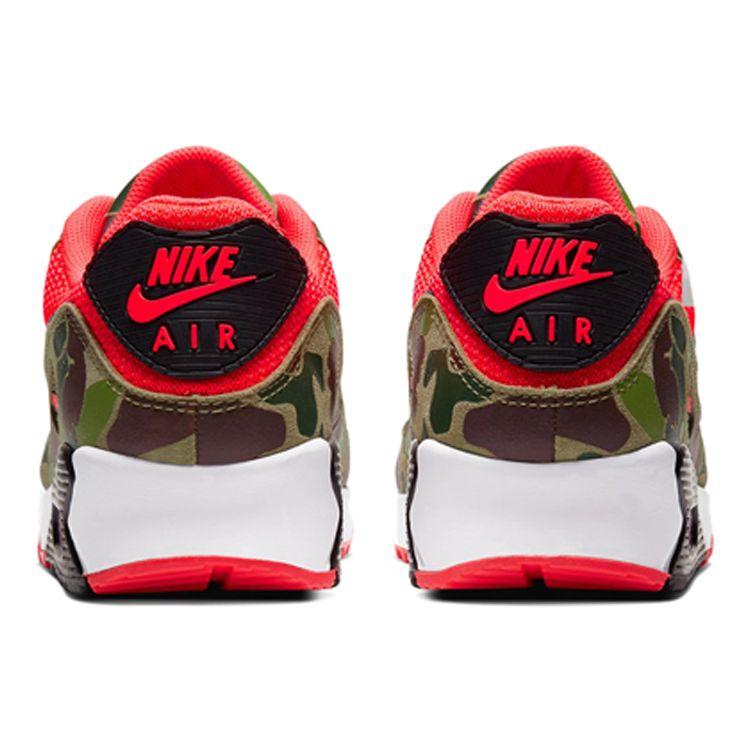 Nike Air Max 90 SP Reverse Duck Camo 2020 Unisex Sneakers Green Infrared Black CW6024-600