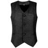 Gilet court rétro médiéval pour homme pour Halloween
