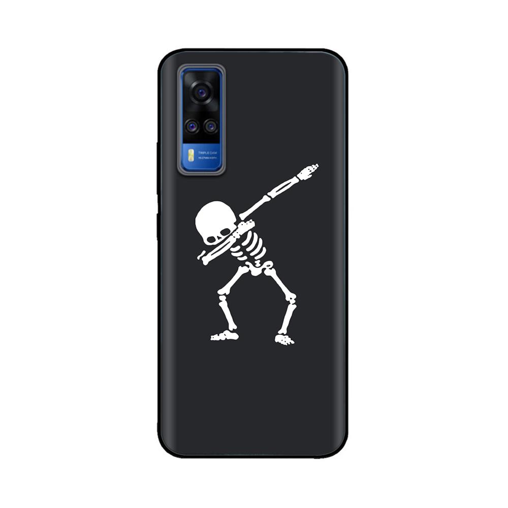 Für vivo Y31 2021 Hülle Weiche Schwarze Silikon Rückabdeckung Fundas Für Vivo Y51a Y51 2020 Dezember V2030 Y 51 VivoY31 V2036 Handyhülle