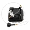 Fuel Door Actuator Compatible for Sedan Car 2016-2021, ABS Housing Replacement Assembly For Restoring Fuel Door Opening Response