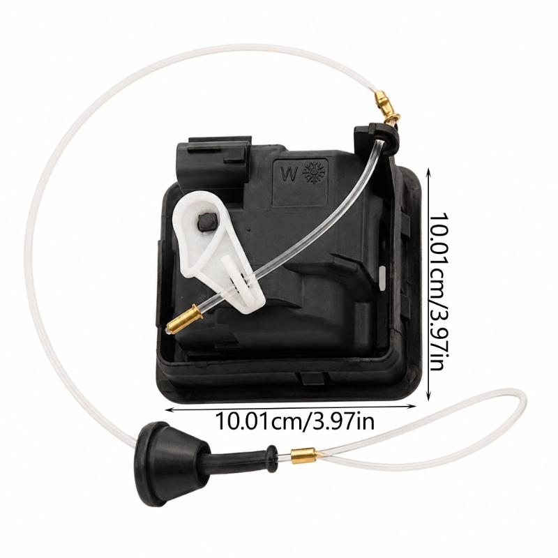Fuel Door Actuator Compatible for Sedan Car 2016-2021, ABS Housing Replacement Assembly For Restoring Fuel Door Opening Response