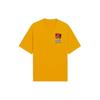 Li Ning Disney T Shirt Unisex Citrus Orange Yellow AHSSB89-2