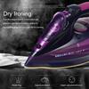 220-240V 2400W 5 Speed Ceramic Soleplate Electric Cordless Steam Iron Adjustable Charging Portable Clothes Ironing Steamer