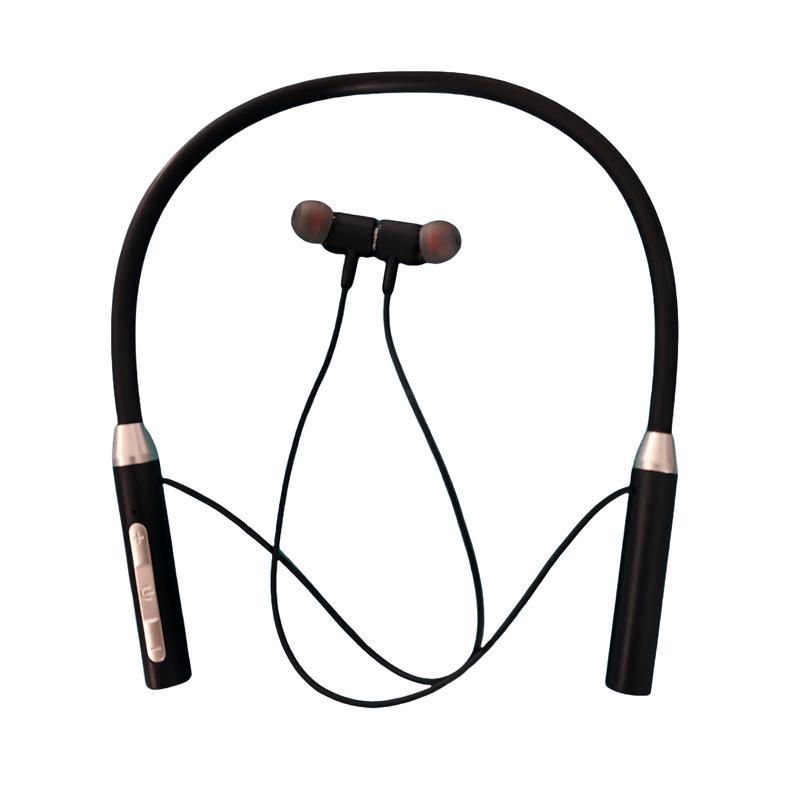K58 Neckband Bluetooth Sports Headset, Dual-Ear Stereo, Magnetic In-Ear, Wireless Charging