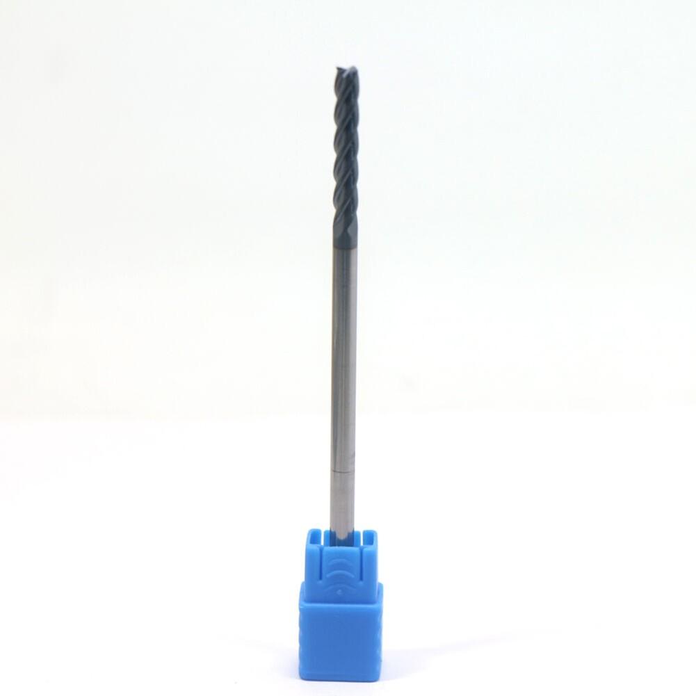 Extra Long Shank 100mm Tungsten Carbide End Mill 4MM CNC Milling Cutter 4 Flutes