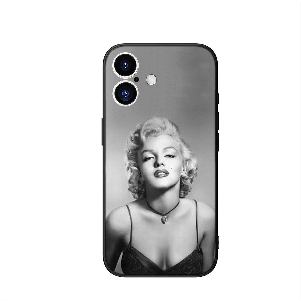 

M-Marilyns Обои m-Monroes Чехол для телефона для Apple iPhone 17 16 15 11 Pro XS Max XR 6 7 8 Plus + SE 2020 5 16E Корпус iPhone 15 Pro