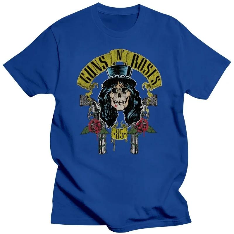 men summer fashion t-shirt Black men t shirt euro size Tshirt men cotton tops Guns N‘ Roses ‘Slash 85‘ T-Shirt