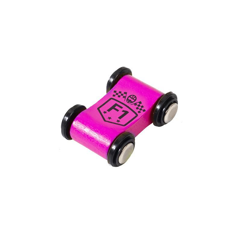 Beech Mini Sliding Car: Children's Inertial Gliding Track Racing Toy
