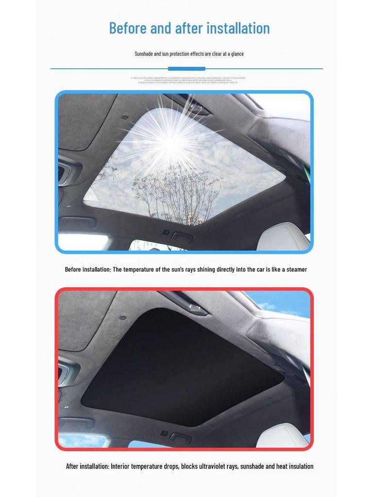 Zeekr 001/007/X Window Sunshade & 009 Roof Heat Insulation Privacy Shield