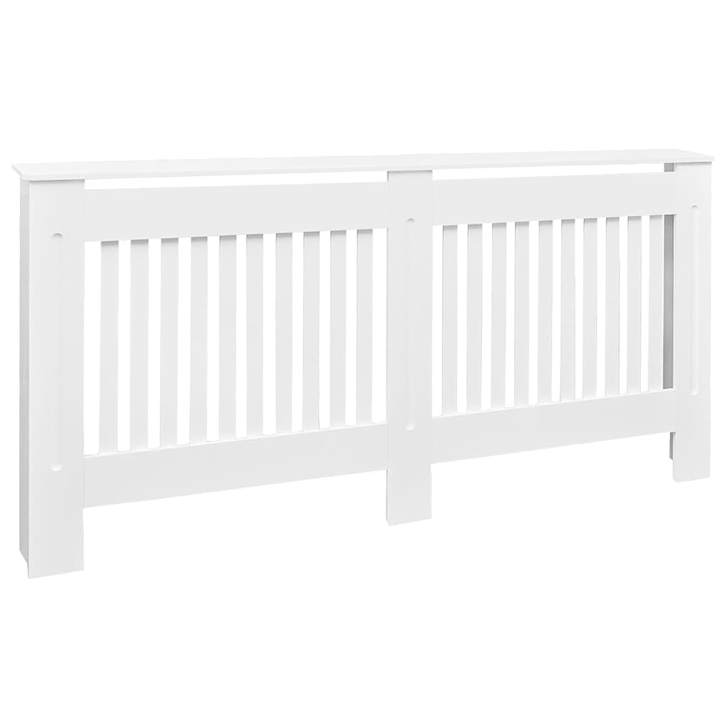 Vidaxl Osłona Na Kaloryfer, Biała, Mdf, 172 Cm