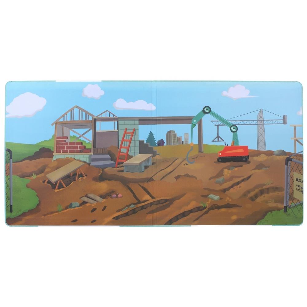 Magnetic Puzzle Book Magnetic Puzzle Construction Vehicles Montessori