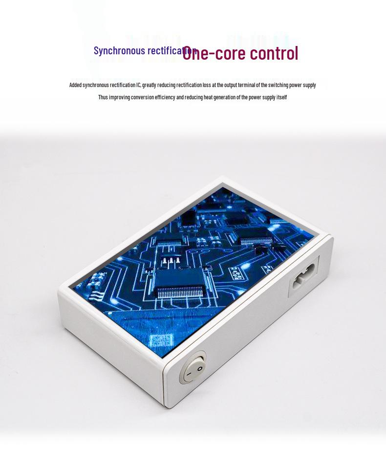 65W Multi-Port USB Charger, PD 20W Fast Charging, QC 3.0 Compatible with Apple & Huawei.