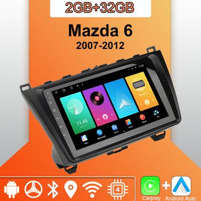 Android Carplay Car Radio For Mazda 6 2007-2012 Multimedia Player Head Unit Stereo GPS Navigation BT WIFI 2+32GB