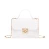 Women's bag summer new trend fashion oblique span women's bag lock chain one shoulder women's bag