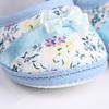 Baby Girls First Walkers Shoes Soft Crib shoes Floral Bow knot Cotton Shoes