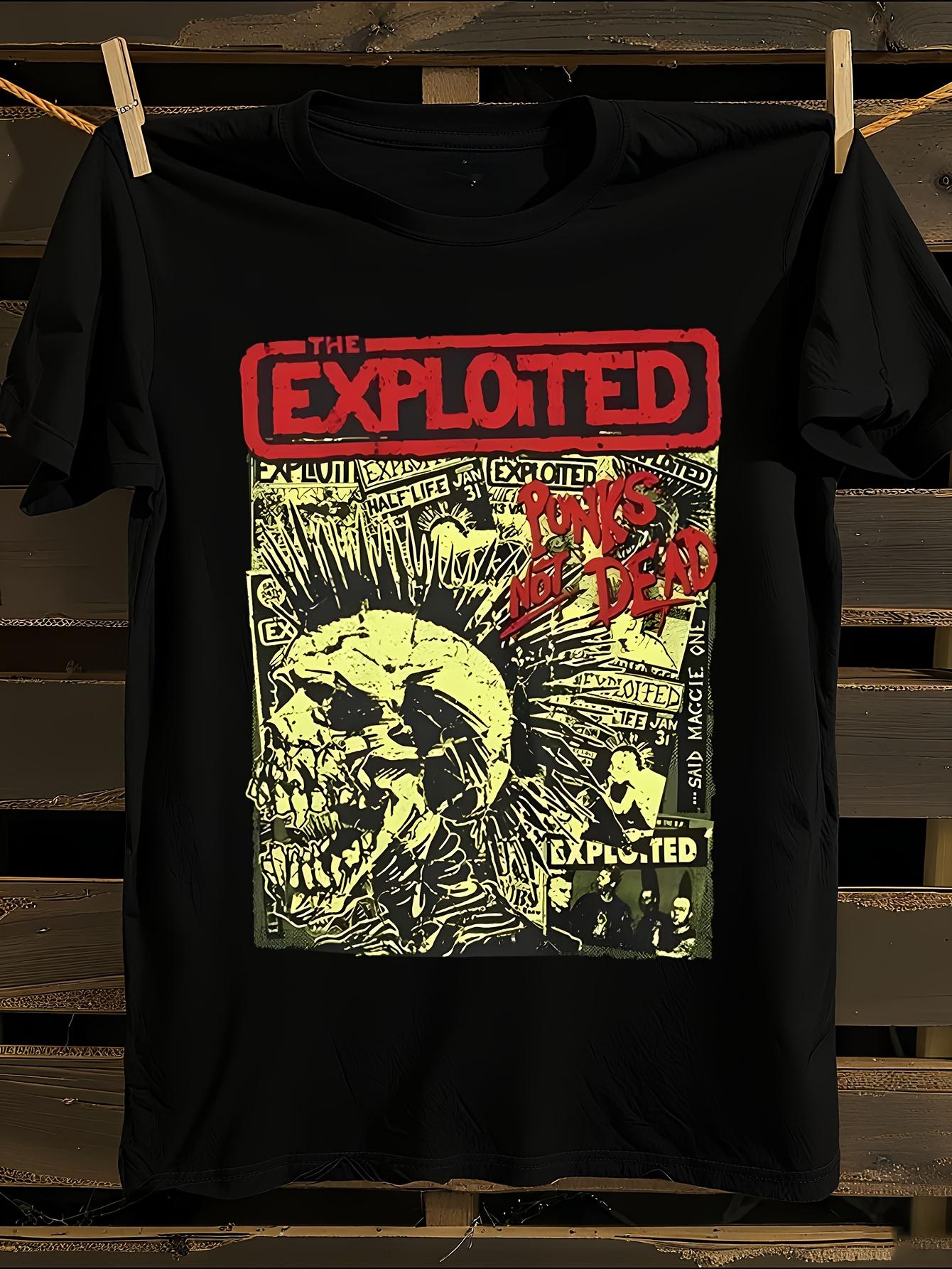 Exploited Punks Not Dead and WoGraphic T-shirt XXXXL
