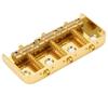 Electric Guitar Short Bridge Vintage Brass Compensated 3 Saddles for Tele Guitars