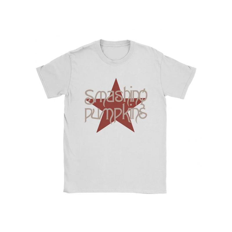 Smashing Pumpkins T-Shirt Men Vintage T-Shirt Crew Neck Tee Shirt Short Sleeve Tops Gift Idea