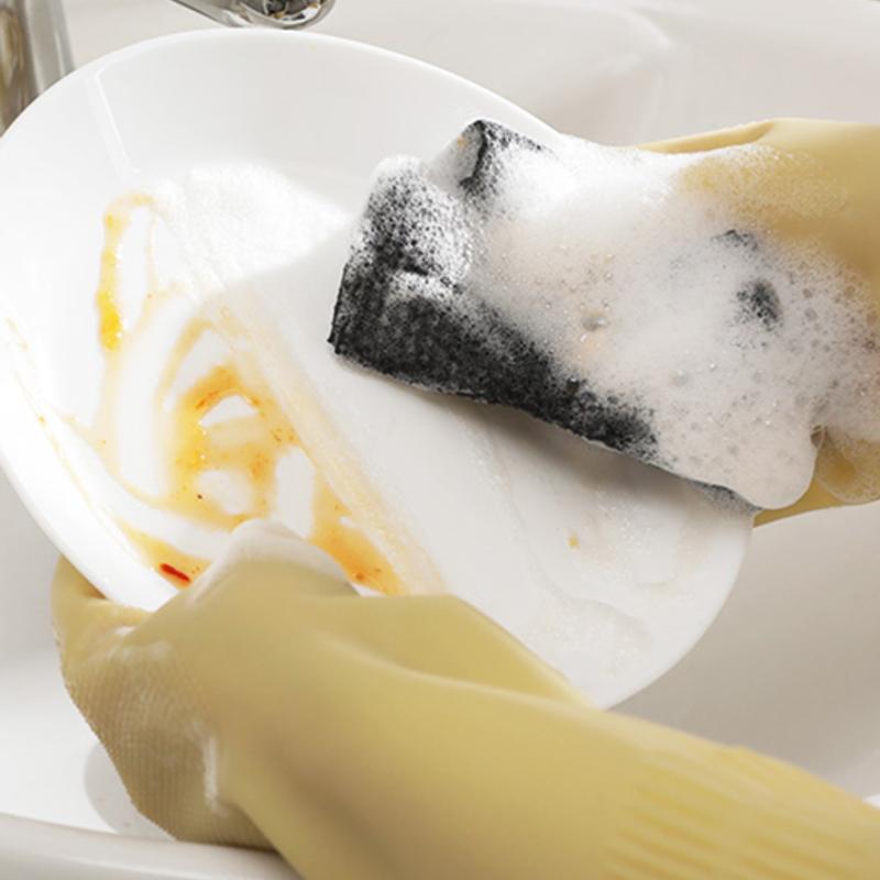 HouseRecipe Dark Black Dishwashing Brush (1-6 months' use)