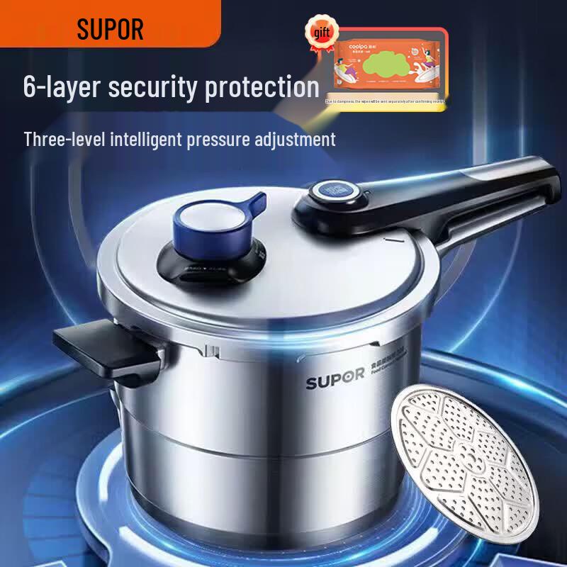 SUPOR 304 Stainless Steel Pressure Cooker