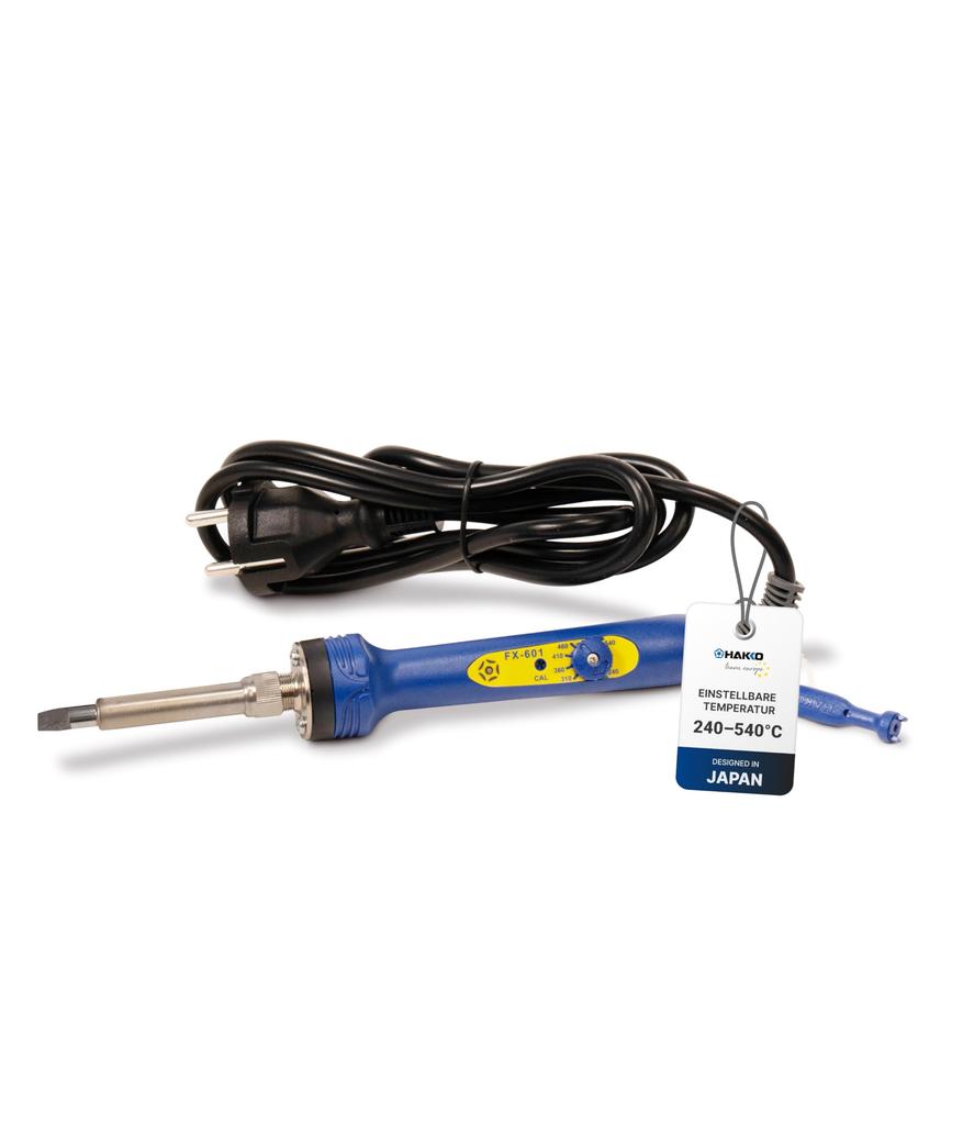 Soldering Iron HAKKO Dial Temperature Control High Heat FX601-01 Blue