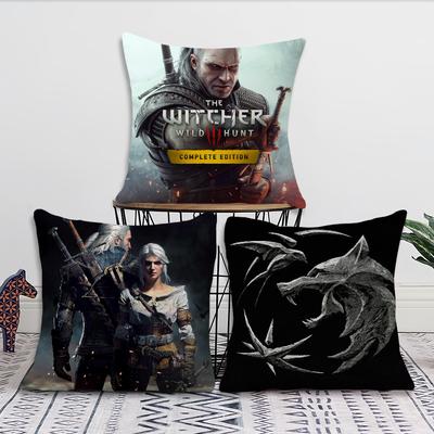 Hot-The-W-Witcher-Game Pillow Case Home Sofa Living Room Office Shop Cover Printing Comfort Decoration Nordic Simplicity