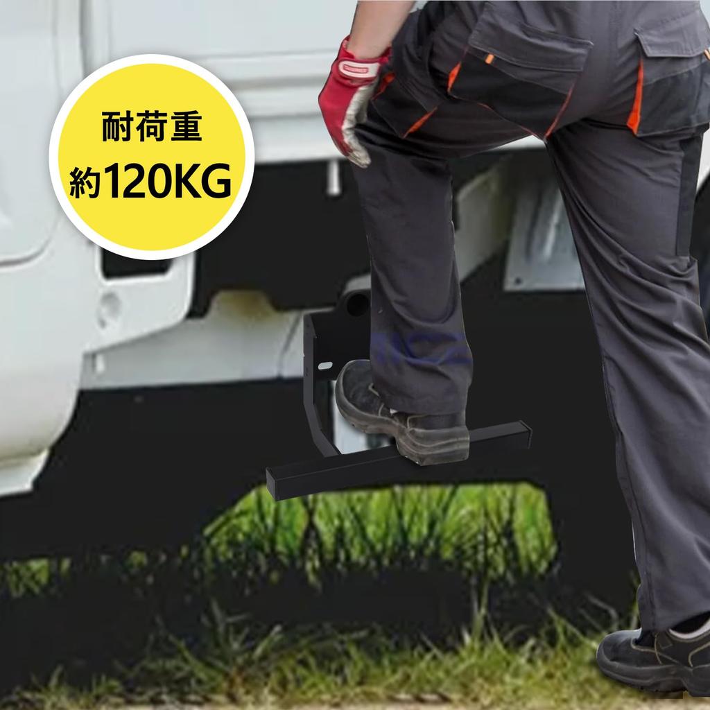 Syncnika Side Step Bars for Hijet Truck and Hijet Jumbo and S510 Stainless No Drilling Easy Left and Right Set Bolt-On S500P, S510P, S500, Series,