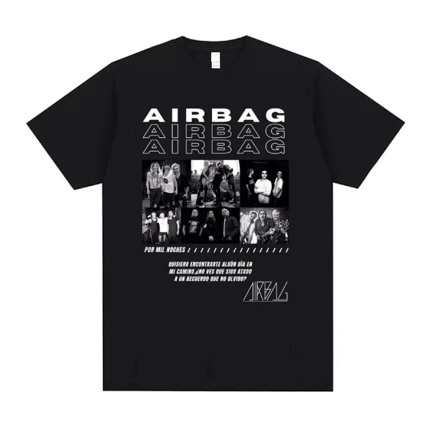

Singer Airbag Por Mil Noches Printed T-Shirt Men Women Fashion Hip Hop T-shirts Short Sleeve Men s Clothing Oversized T Shirts XXXXXL чорний