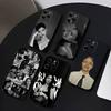 Custodia per telefono R-Rihanna per iPhone 17,16,15,14,13,12,11,Plus,Pro,Max,Plus,XS,custodia morbida silicone nero