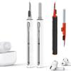 Multifunction Earphone Cleaning Pen with Metal Nib Flocking Sponge Dust Removal Brush Portable Headphone Computer Keyboard Cleaning Tool Accessories