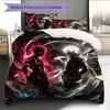 Satoru Gojo and Sukuna Pattern Bedding Quilt Set  Home Decoration  Gift (1 * duvet cover + 2 * pillowcase  without core)