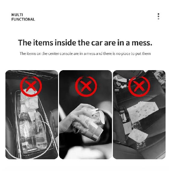Car trash can multifunctional four season new hanging storage box car storage box interior decoration