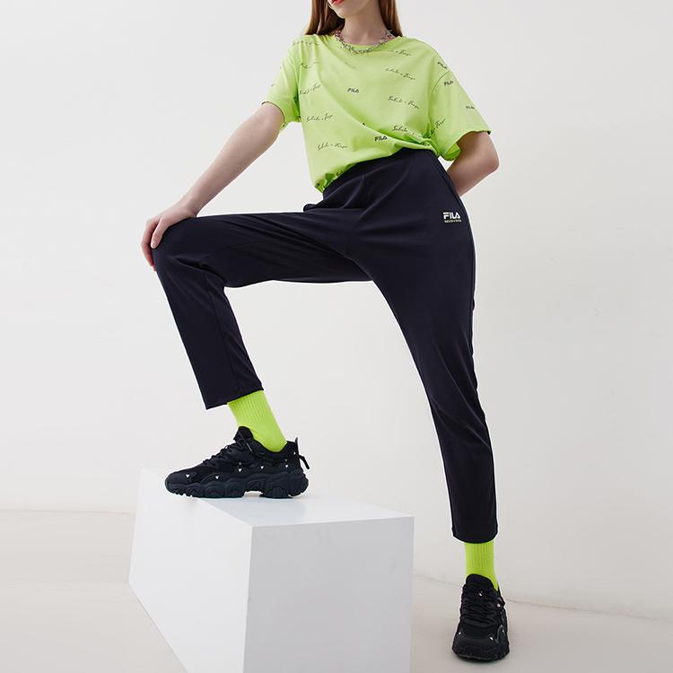 New FILA Casual Pants Women's Legend Blue F11W128650FNV