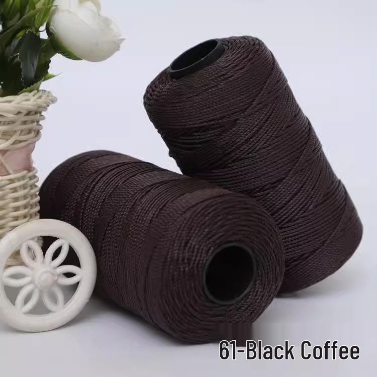 Ice Silk Bright Yarn for Handmade Knitting: Crochet Bags, Hats, Car Seat Cushions, Cup Holders, and Slippers.