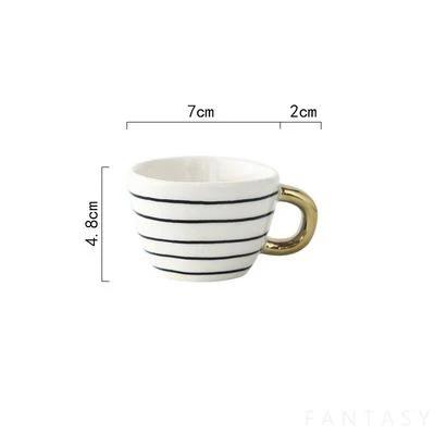 

Irregular Geometric Ceramic Mugs Coffee Cup with Handle Milk Tea Cups Water Cup Breakfast Cups Afternoon Tea Mug Juice Mug 350ml