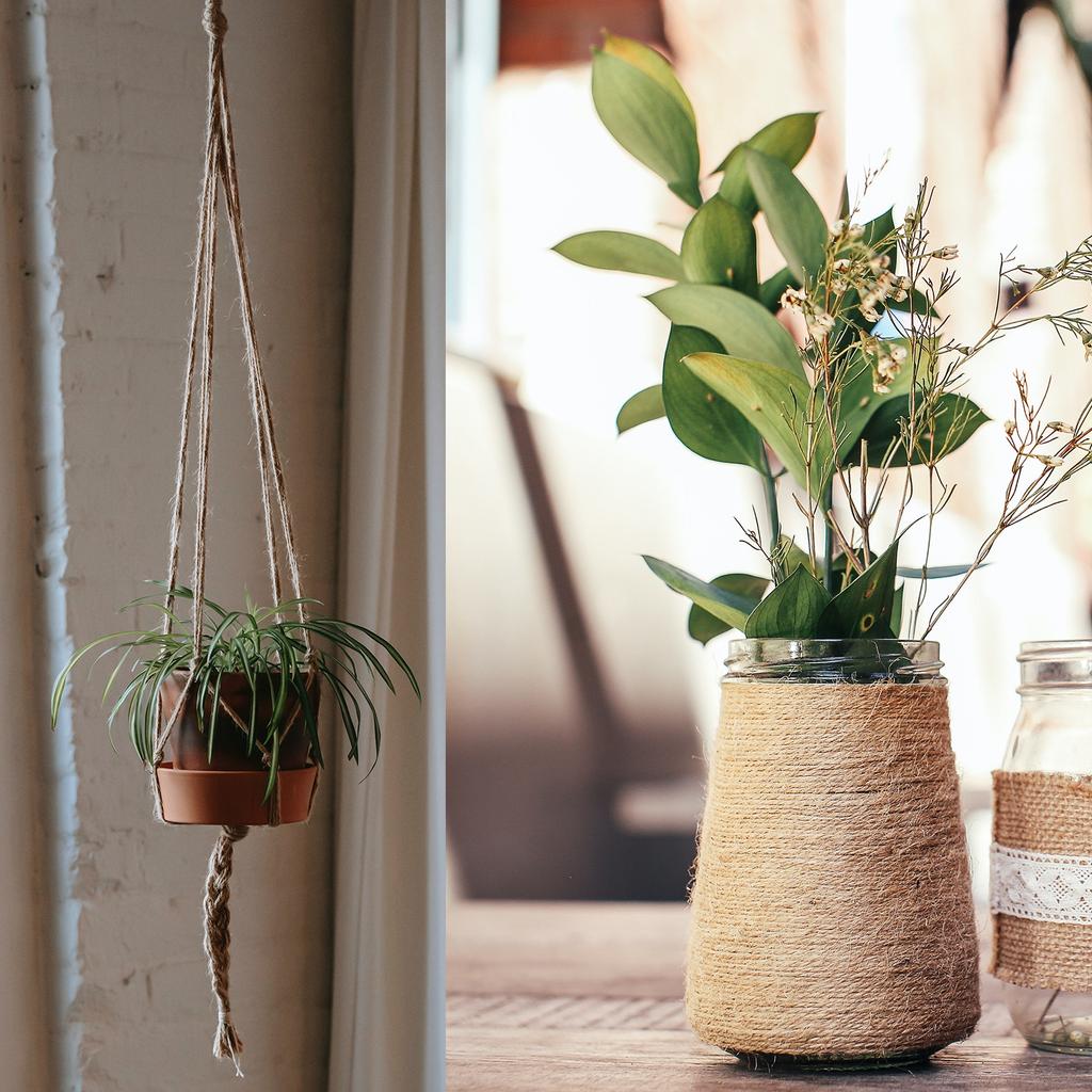 Natural Jute Ribbon Crafts Bows Vintage Rope Jute Cord Sewing DIY Thread Twine Bulk Handmade Party Wedding Christmas Decoration