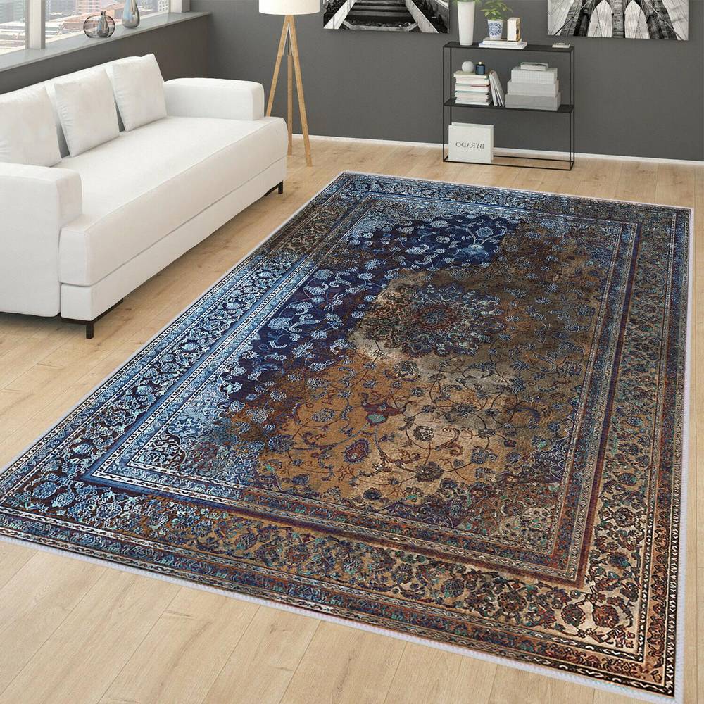 

Eliana Home Моющийся ковер с принтом LNA0272 50x80 коричневый