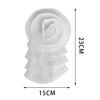 Delicate Multi-Color Chiffon Flower Multi-Layer Pleated Cloth Sticker Craft Flower Wedding Dress Dress Top Decorative Accessories