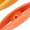 2pcs Tatting  s Plastic Tatting  s Craft Tool for   Hand Sewing Knitting(Orange Yellow )
