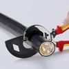 Knipex 95 36 320 Coupe-câble à cliquet Adapté pour (technique d'isolation) câbles en alu et en cuivre, à 1 ou plusieurs