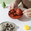 Antique Miniature Tea Set Funny Multipurpose Children's Tea Set Portable Cute Handmade Pottery Teapot Home Tea Ceremony