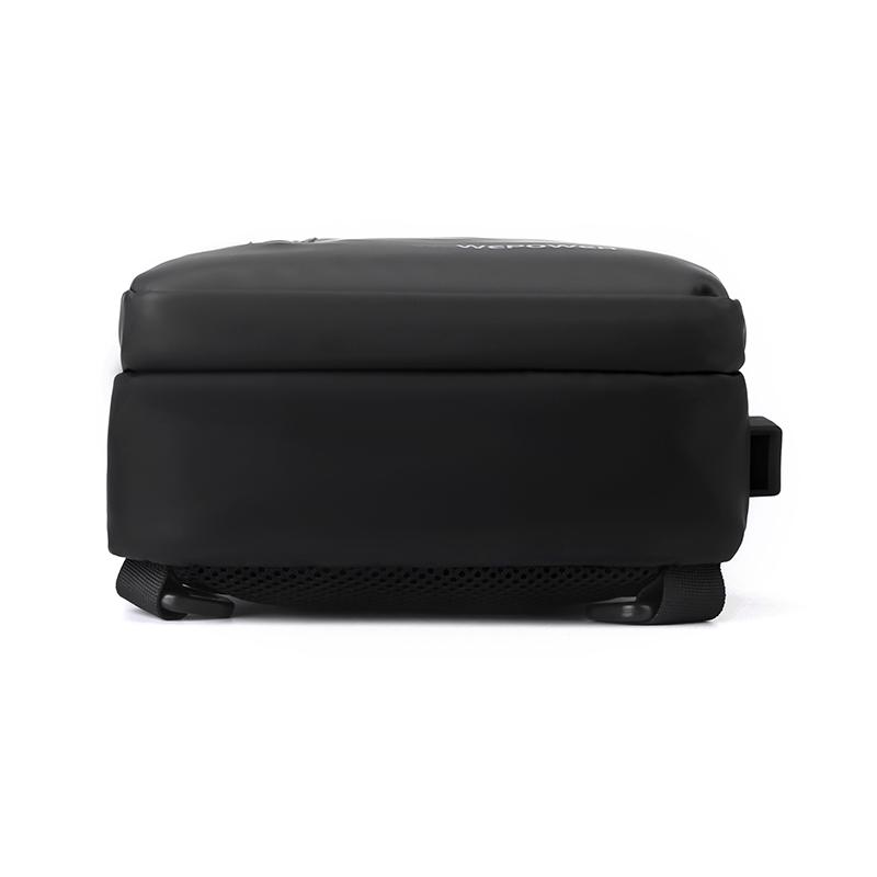 Men's Sling Bag Multi-Functional Chest Bag with Headphone Jack Modern Crossbody Bag for Phone & Essentials