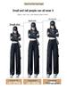 2026 Autumn Women's High Waist Elastic Cuff Harem Workwear Pants