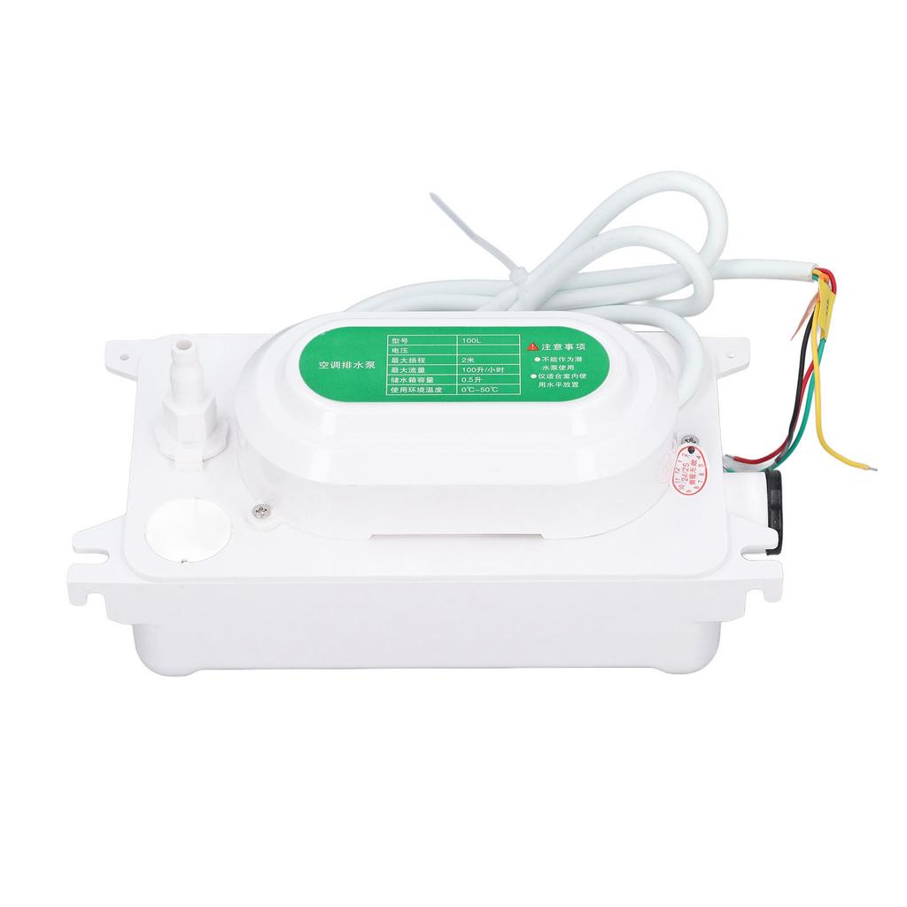 Pompa di condensa automatica per HVAC, sollevamento, rimozione, scarico 100L/H con 500ml per deumidificatore 100-230V, pompa di condensa per HVAC
