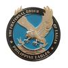 Masonic Car Emblem "THE FRATERNAL ORDER of EAGLES PHILIPPINE EAGLES" Zinc Alloy Symbol Gift for Freemason Cloth Accessories