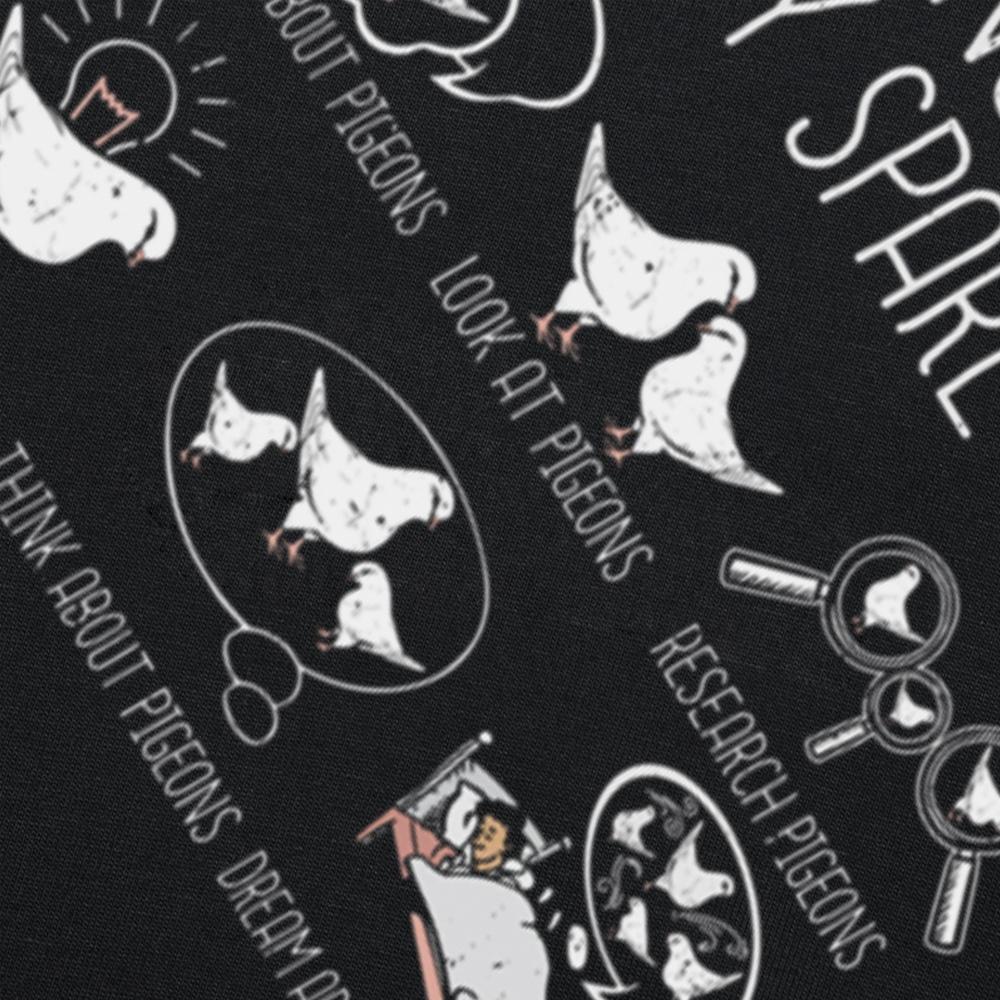 Funny Pigeon Racing Classic Graphic T-shirts Men Women's Fashion Casual Tshirt 100% Cotton Loose Oversized T Shirt