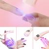 USB Nail Dryer Light 2 Modes Gel Polish Dryer Versatile Mini UV Curing Light  DIY Nail Gel