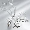 925 Sterling Silver Stylish Simple Dragonfly Necklace Earrings Ring Set, Birthday Party Anniversary Holiday Gift