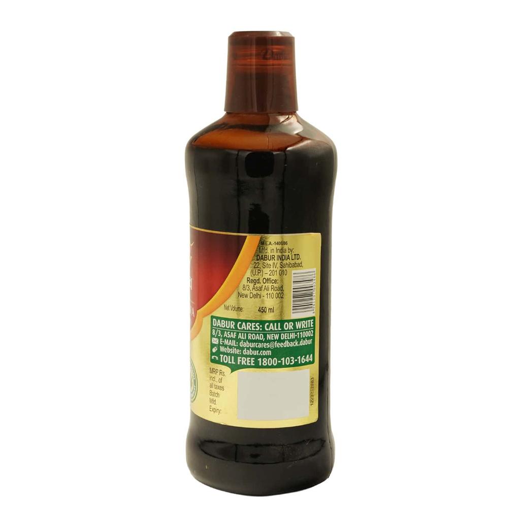 Dabur Lodhrasava Ayurvedic Herbal Liquid Fermented Wellness Tonic 450 ml Traditional Herbal Digestive Wellness Drink