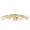 Tess Hanging Lamp 58 Cm Bamboo Openwork Lampshade